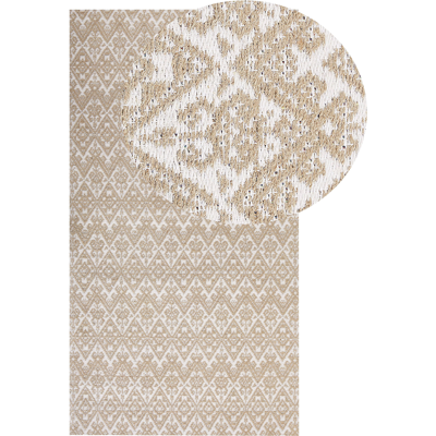 Beliani Jute Matto - Neliön muotoinen 80x150cm - Boho-tyyli Beliani Jute Matto - Neliön muotoinen 80x150cm - Boho-tyyli