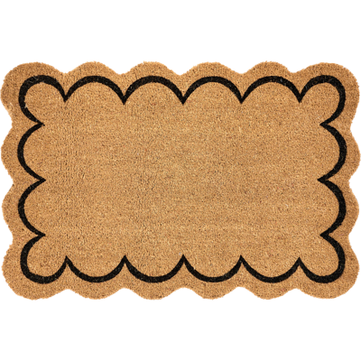 Beliani Ovimatto HOLON Luonnonväri 60 x 90 cm kookoskuitu Beliani Ovimatto HOLON Luonnonväri 60 x 90 cm kookoskuitu