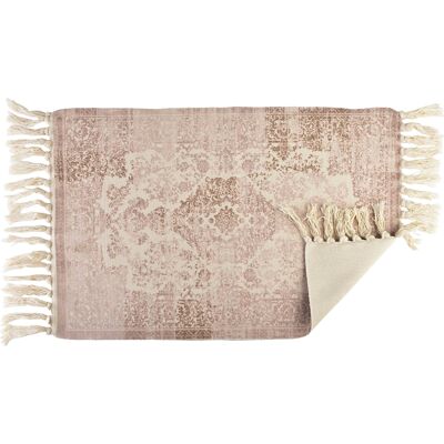 MONDEX Matto polyesteri-puuvilla ORIENT 90x60 cm ruskea-beige-vihreä MONDEX Matto polyesteri-puuvilla ORIENT 90x60 cm ruskea-beige-vihreä