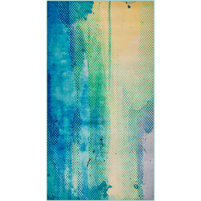 Beliani Moderni Abstrakti Akvarellimatto - 80x150 cm Beliani Moderni Abstrakti Akvarellimatto - 80x150 cm