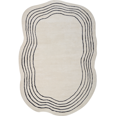 Beliani Matto RAMZAN Beige 200 x 300 cm viskoosi Beliani Matto RAMZAN Beige 200 x 300 cm viskoosi