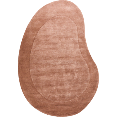 Beliani Matto MASSO Kullanruskea 160 x 230 cm viskoosi Beliani Matto MASSO Kullanruskea 160 x 230 cm viskoosi