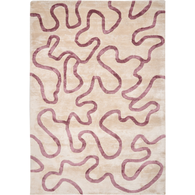 Beliani Matto KAPPAR Beige 160 x 230 cm viskoosi Beliani Matto KAPPAR Beige 160 x 230 cm viskoosi