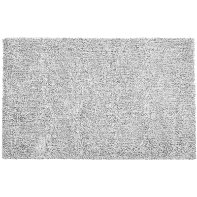 Beliani Harmaa Melange Shaggy Matto - 200x300cm Ruutu Beliani Harmaa Melange Shaggy Matto - 200x300cm Ruutu
