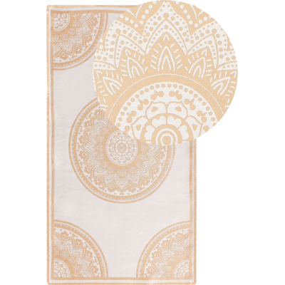 Beliani Ulkomatto HUBLI Beige 80 x 150 cm Beliani Ulkomatto HUBLI Beige 80 x 150 cm