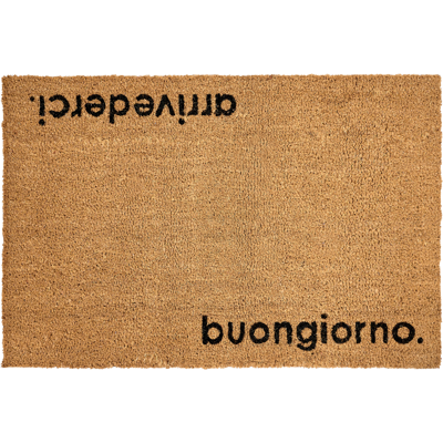 Beliani Ovimatto LABO Luonnonväri 60 x 90 cm Teksti kookoskuitu Beliani Ovimatto LABO Luonnonväri 60 x 90 cm Teksti kookoskuitu