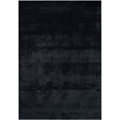 Beliani Tekoturkismatto MIRPUR Musta 160 x 230 cm Beliani Tekoturkismatto MIRPUR Musta 160 x 230 cm