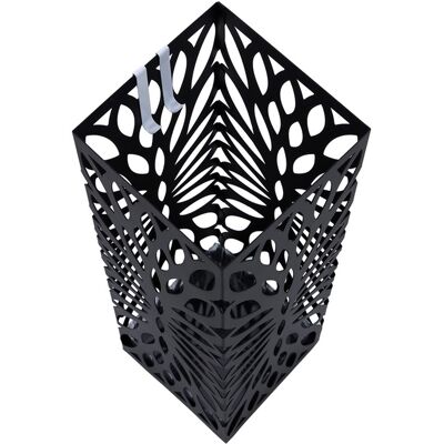 Songmics sateenvarjoteline, 4 koukkua, 15.5 × 15.5 × 49 cm, musta, LUC48B Songmics sateenvarjoteline, 4 koukkua, 15.5 × 15.5 × 49 cm, musta, LUC48B