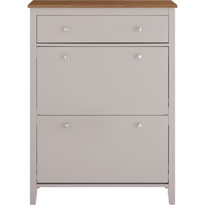 SoBuy Kenkäkaappi 2 taittuvaa ovea vaaleanruskea puu 78x24x108 cm FSR89-KA SoBuy Kenkäkaappi 2 taittuvaa ovea vaaleanruskea puu 78x24x108 cm FSR89-KA