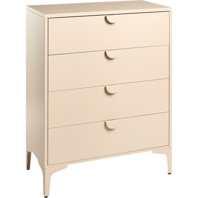 Beliani Lipasto 4 laatikolla ARDURA Metalli Beige Beliani Lipasto 4 laatikolla ARDURA Metalli Beige