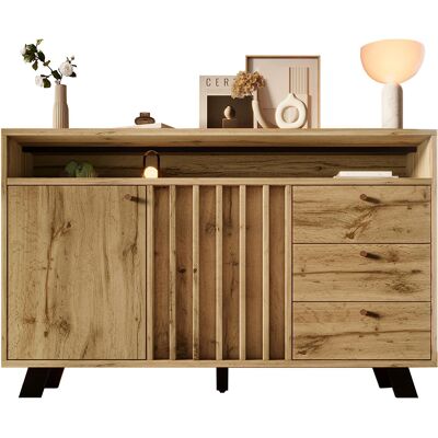 KOMHTOM Lipasto 120x40x85 cm,tumma tammi KOMHTOM Lipasto 120x40x85 cm,tumma tammi
