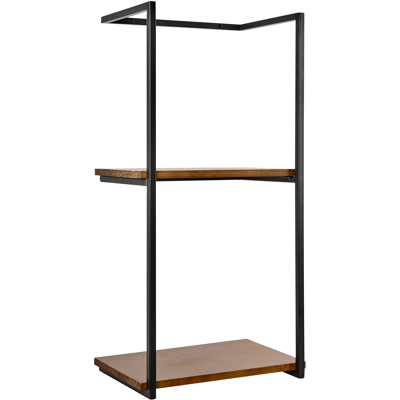 Beliani Seinähylly LOLOG Metalli Musta Beliani Seinähylly LOLOG Metalli Musta