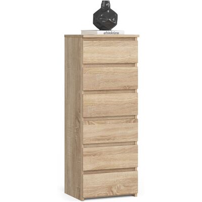 Akord Korkea lipasto Sonoma-tammi 40x35x109 Akord Korkea lipasto Sonoma-tammi 40x35x109