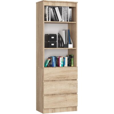 Akord Hylly Sonoma-tammi 60x35x180 Akord Hylly Sonoma-tammi 60x35x180