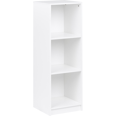 Beliani Kirjahylly 3-tasoinen ZEHNA 117 cm Valkoinen Beliani Kirjahylly 3-tasoinen ZEHNA 117 cm Valkoinen
