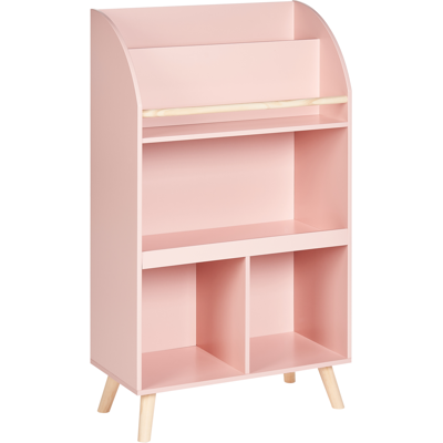 Beliani Pastellipinkki 3-hylly Lastenhuoneen Kirjahylly Beliani Pastellipinkki 3-hylly Lastenhuoneen Kirjahylly
