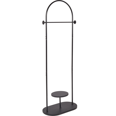 Beliani Naulakko HARDIN Musta Beliani Naulakko HARDIN Musta