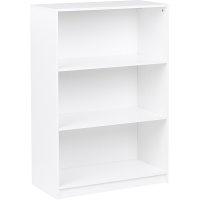 Beliani Kirjahylly 3 tasoa ZEHNA 117 cm Valkoinen Beliani Kirjahylly 3 tasoa ZEHNA 117 cm Valkoinen