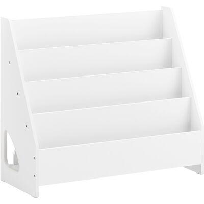 SoBuy Kallistettu lastenhylly valkoinen 70.0x30.0x60.0 cm KMB32-K-W SoBuy Kallistettu lastenhylly valkoinen 70.0x30.0x60.0 cm KMB32-K-W
