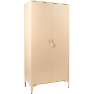 Beliani Vaatekaappi ARDURA Beige Metalli Beliani Vaatekaappi ARDURA Beige Metalli