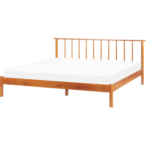 Beliani Sänky Valo Mäntypuu EU Suuri Kuningas - Sänky Beliani Sänky Valo Mäntypuu EU Suuri Kuningas - Sänky
