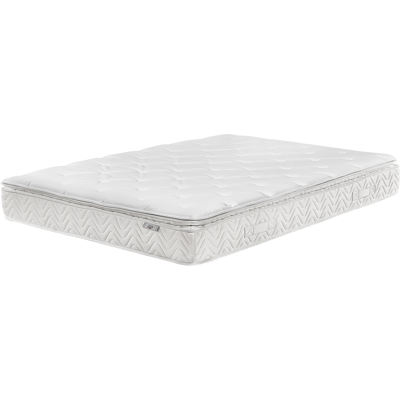 Beliani Super King kokoiset pocket spring-matto - Keskikova, Valkoinen Beliani Super King kokoiset pocket spring-matto - Keskikova, Valkoinen