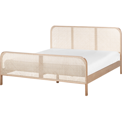 Beliani - Gonfaron Pine - Ruskea - Bed Beliani - Gonfaron Pine - Ruskea - Bed