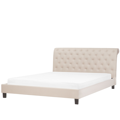 Beliani Sänkykehys Beige EU Super King - Sänkykehys Beliani Sänkykehys Beige EU Super King - Sänkykehys