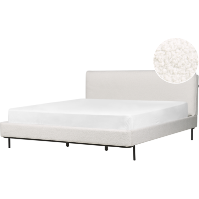Beliani Sänky CORIO - Off-White 180x200cm EU Super King Moderni Beliani Sänky CORIO - Off-White 180x200cm EU Super King Moderni