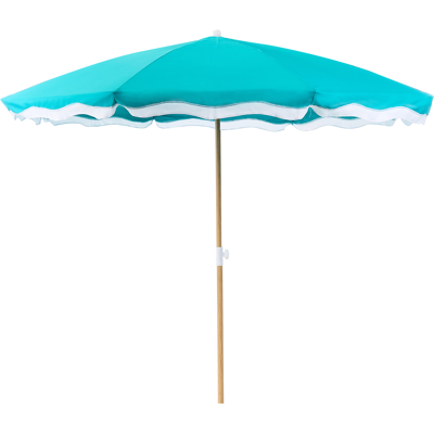 Beliani Aurinkovarjo 232 cm SESTRIERE Turkoosi Beliani Aurinkovarjo 232 cm SESTRIERE Turkoosi