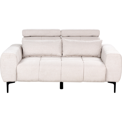Beliani Vegamo beige modern 2-istuttava sohva Beliani Vegamo beige modern 2-istuttava sohva
