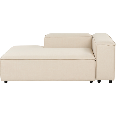 Beliani Divaani oikea ARDAL kangas Beige Beliani Divaani oikea ARDAL kangas Beige