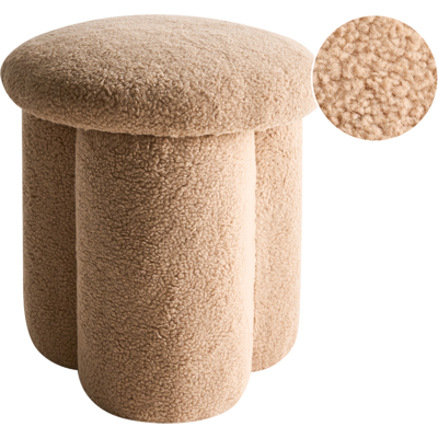 Beliani Rahi CARRINGTON buklee Beige Beliani Rahi CARRINGTON buklee Beige