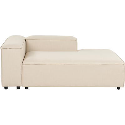 Beliani Divaani vasen ARDAL kangas Beige Beliani Divaani vasen ARDAL kangas Beige