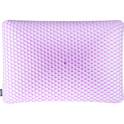 Beliani Tyyny ATHOS Matala muistivaahto 55 x 35 cm Violetti Beliani Tyyny ATHOS Matala muistivaahto 55 x 35 cm Violetti