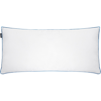 Beliani Tyyny ANETO Matala ankanhöyhenet ja -untuva 40 x 80 cm Valkoinen Beliani Tyyny ANETO Matala ankanhöyhenet ja -untuva 40 x 80 cm Valkoinen