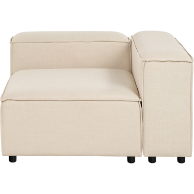 Beliani Kulmamoduuli ARDAL kangas Beige Vasen Beliani Kulmamoduuli ARDAL kangas Beige Vasen