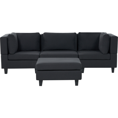 Beliani 3-istuttava modulaarinen kangassohva ottomani kanssa - Tuotetyyppi Beliani 3-istuttava modulaarinen kangassohva ottomani kanssa - Tuotetyyppi