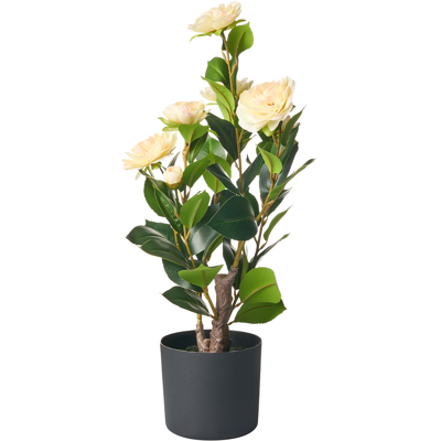 Beliani Tekokasvi CAMELLIA 60 cm Vihreä Beliani Tekokasvi CAMELLIA 60 cm Vihreä