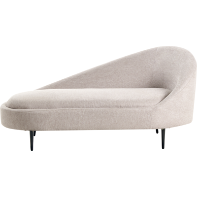Beliani Valreas Beigen Oikea Moderni Chaise Longue Beliani Valreas Beigen Oikea Moderni Chaise Longue