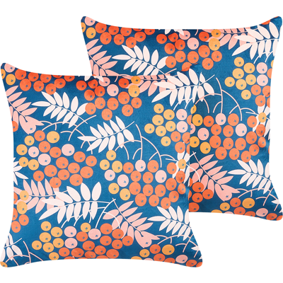 Beliani Samettityynyset - 45x45cm - Monivärinen - Moderni & Perinteinen Beliani Samettityynyset - 45x45cm - Monivärinen - Moderni & Perinteinen