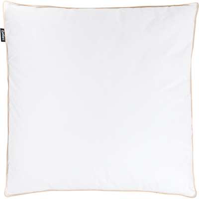 Beliani Tyyny 3 kammiota ETNA Matala ankanhöyhenet ja -untuva 80 x 80 cm Valkoinen Beliani Tyyny 3 kammiota ETNA Matala ankanhöyhenet ja -untuva 80 x 80 cm Valkoinen