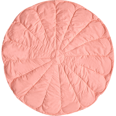 Beliani Leikkimatto ELIZJUM 110 x 110 cm Puuvilla Vaaleanpunainen Beliani Leikkimatto ELIZJUM 110 x 110 cm Puuvilla Vaaleanpunainen