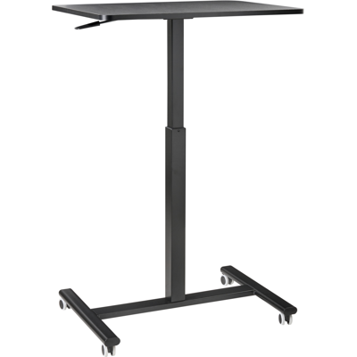 Beliani Manuaalisesti säädettävä kannettavan jalusta ACADEMIA Musta 65 cm 48 cm Beliani Manuaalisesti säädettävä kannettavan jalusta ACADEMIA Musta 65 cm 48 cm