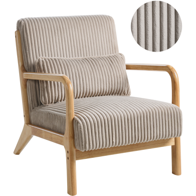 Beliani Nojatuoli SORSELE vakosametti Beige Beliani Nojatuoli SORSELE vakosametti Beige