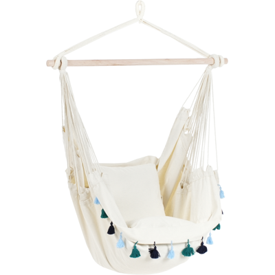 Beliani - Riippumatinkaluste puuvillasta - Boho-tyyli - Sisätiloihin/ulkotiloihin Beliani - Riippumatinkaluste puuvillasta - Boho-tyyli - Sisätiloihin/ulkotiloihin
