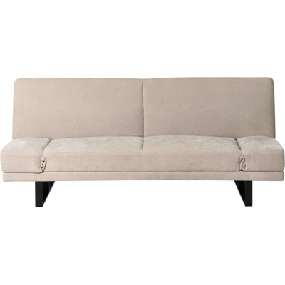 Beliani Vuodesohva 2-istuttava YORK chenille Beige Beliani Vuodesohva 2-istuttava YORK chenille Beige