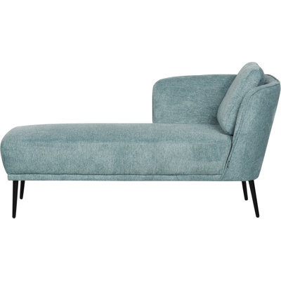 Beliani Artheze Retro Sininen Polyester Nojatuoli - Huonekalut Beliani Artheze Retro Sininen Polyester Nojatuoli - Huonekalut
