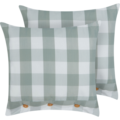 Beliani Setti 2 Tyynyä 45 x 45 cm - Tyynyt Beliani Setti 2 Tyynyä 45 x 45 cm - Tyynyt