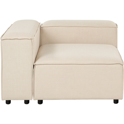 Beliani Kulmamoduuli ARDAL kangas Beige Oikea Beliani Kulmamoduuli ARDAL kangas Beige Oikea